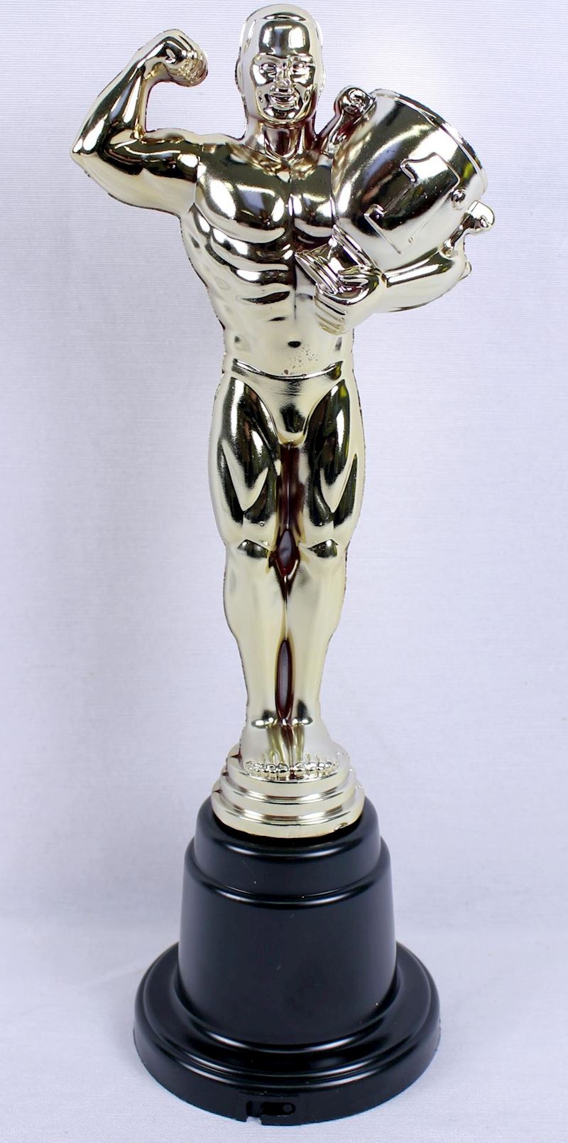 Mr. Muskelmann goldfarbig 29 cm Figur Pokal