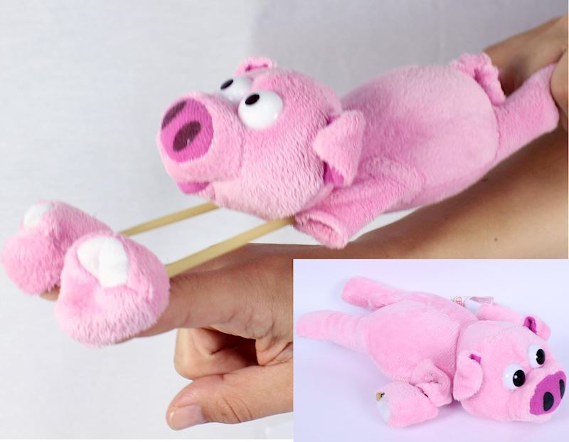 Plüsch fliegendes Schwein 20cm zum Spicken