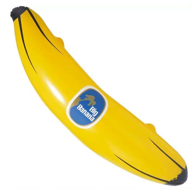 Aufblasbare Banane 110 cm Big Banana