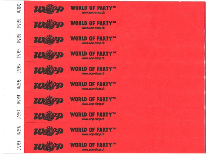 Identcontroller Tyvek WOP Promotionsartikel/Sponsoring