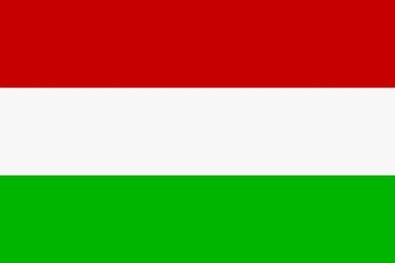 Fahne Ungarn mit Ösen 90x150 cm