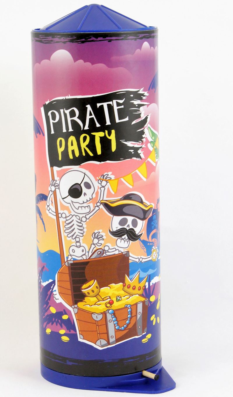 Tischbombe 22 cm Piraten Party