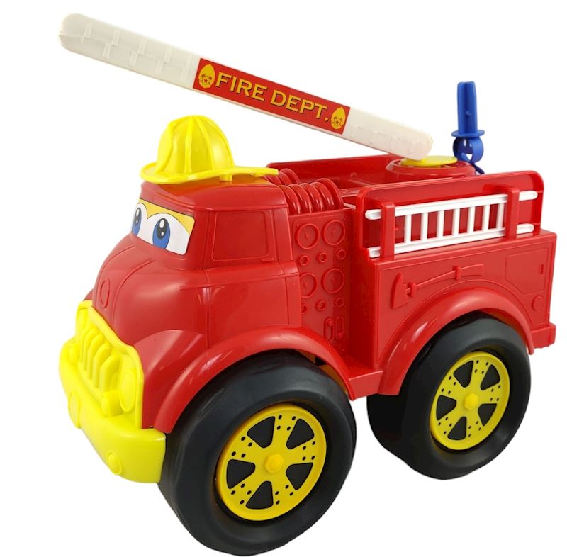 Stossfigur Truck Feuerwehr mit Stab dick ohne Bonbons
