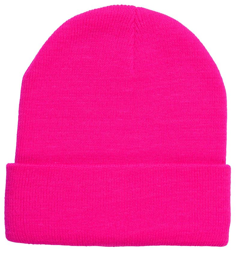 Mütze neon pink 