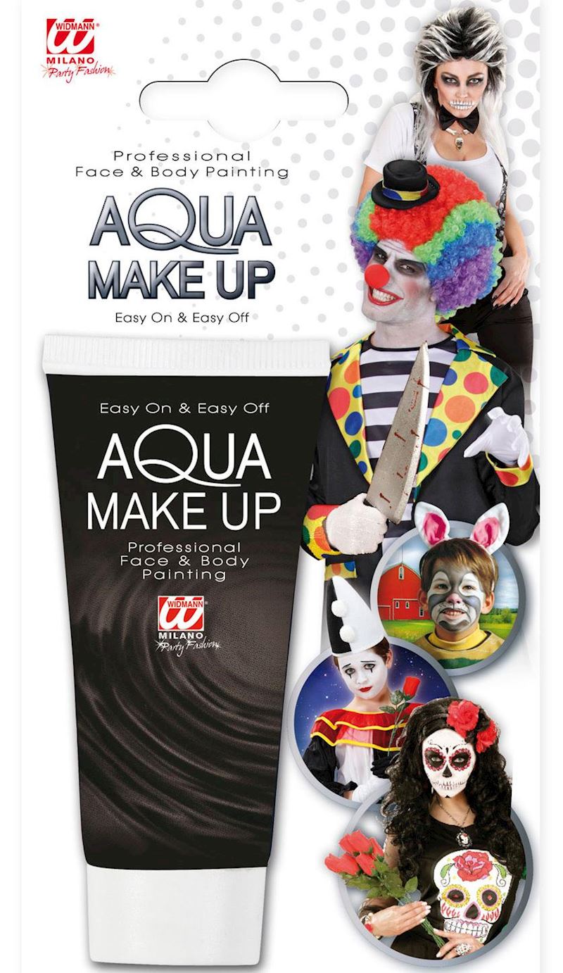 Aqua Make up in Tube 30ml schwarz