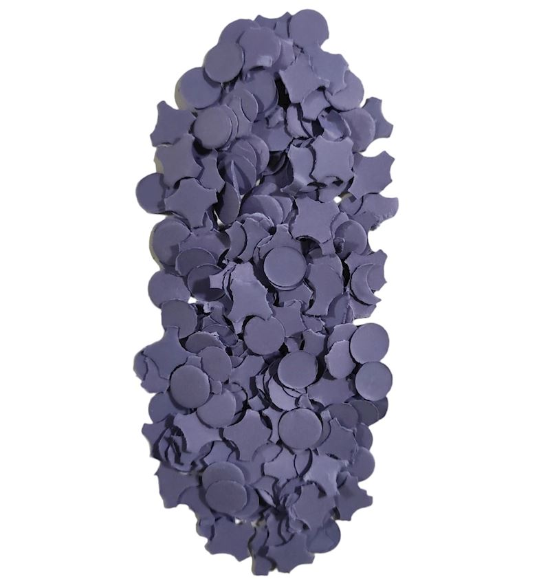 Confettis 10 kg violet 