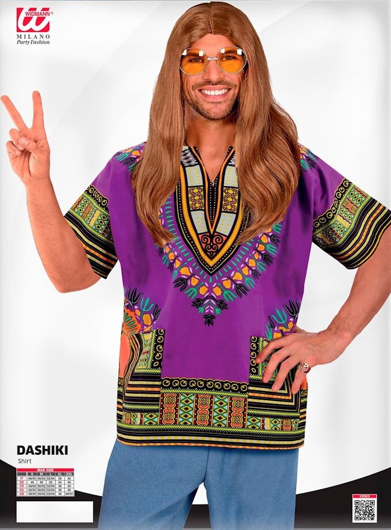 Dashiki Grösse S/M Hemd African Style