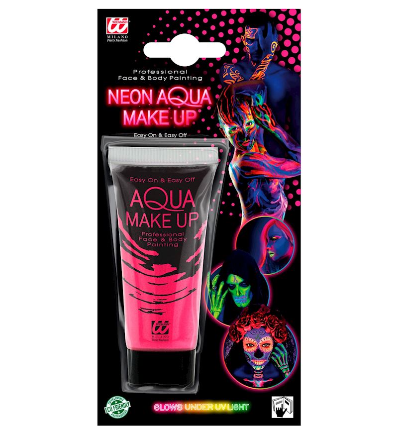 Aqua Make up in Tube 30ml Neonpink