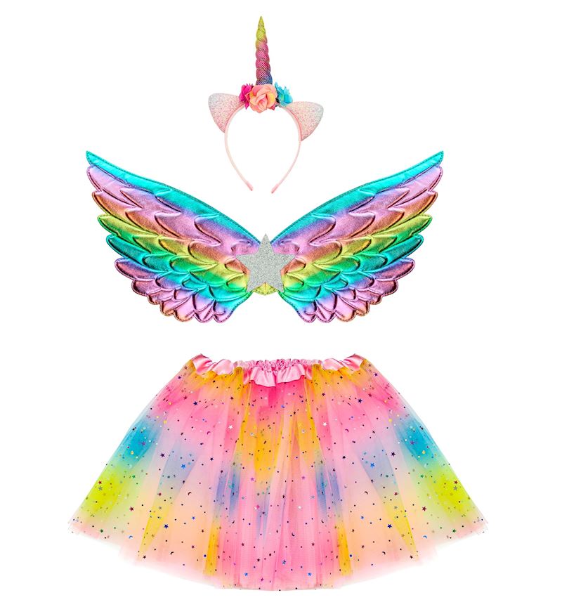 Costume Licorne tutu, ailes et coiffe