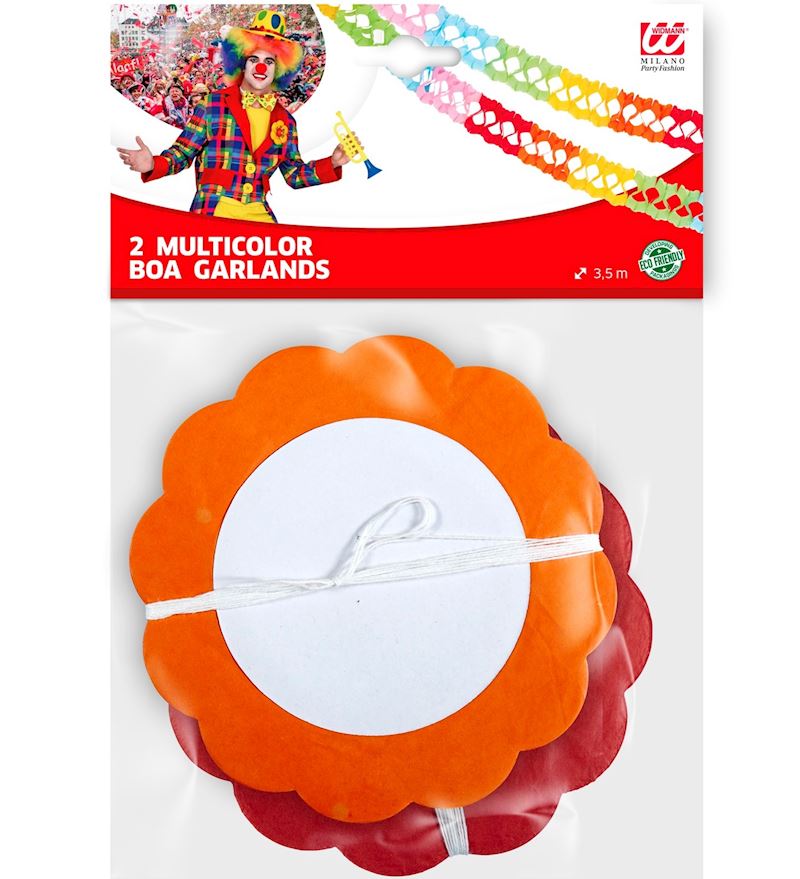 Set de guirlandes boa multicoleurs 3.5 m