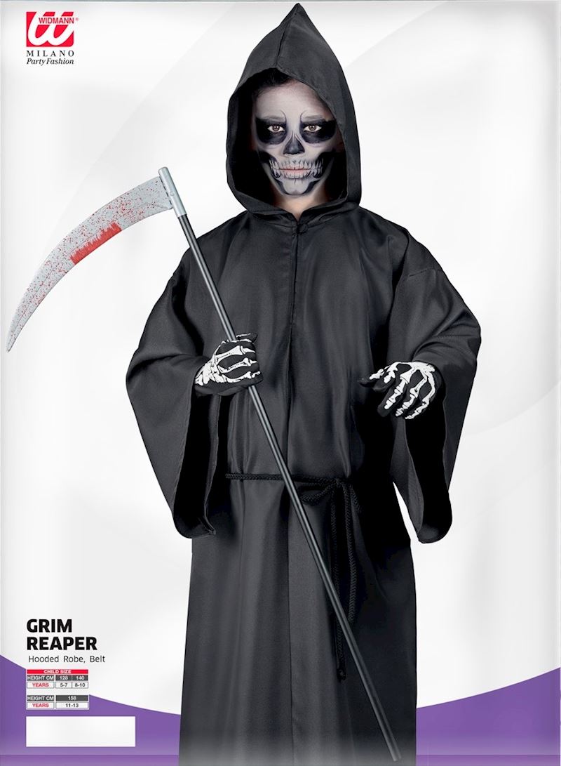 Costume faucheuse taille 128, 5-7 ans