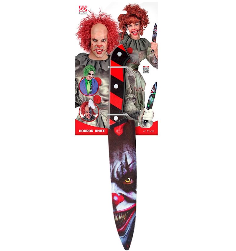 Couteau Clown horreur 31 cm 