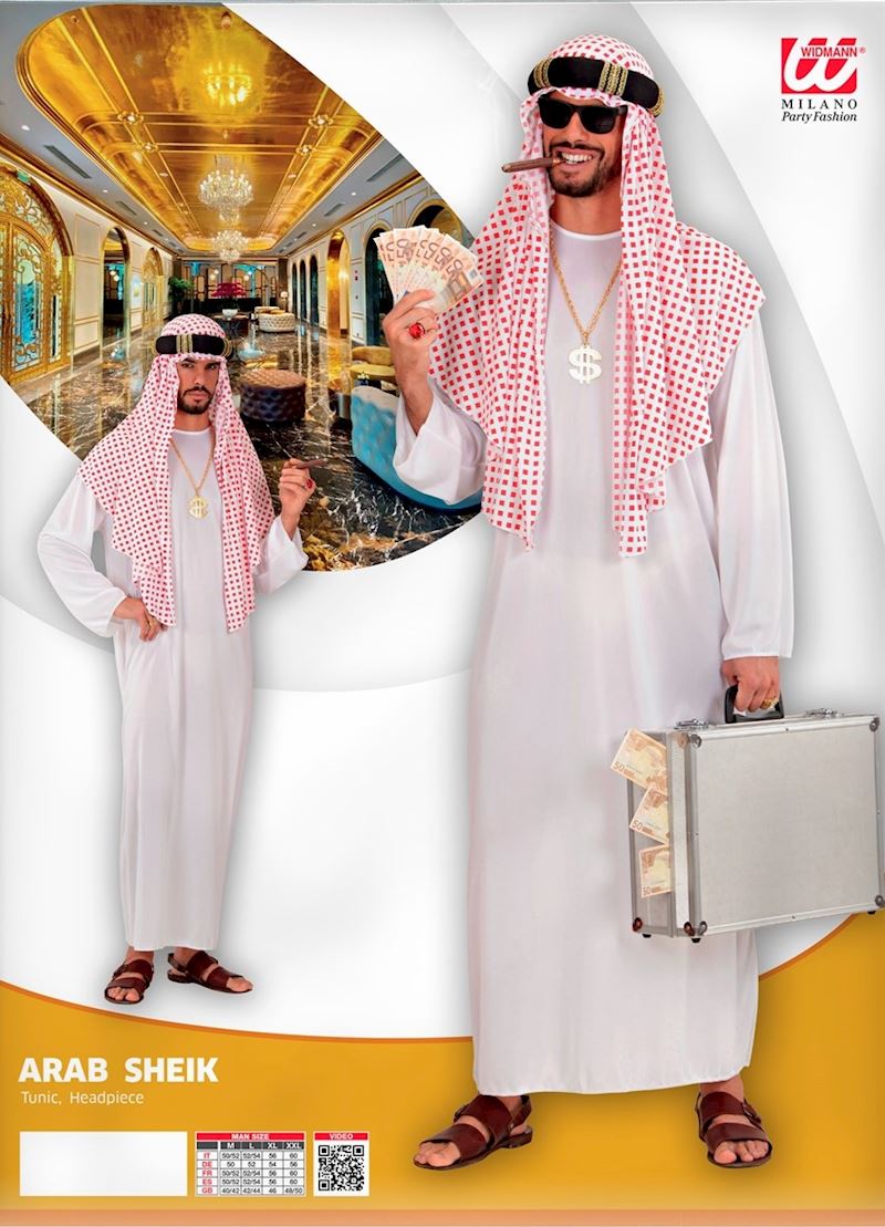 Kostüm Arabischer Scheich M/L 