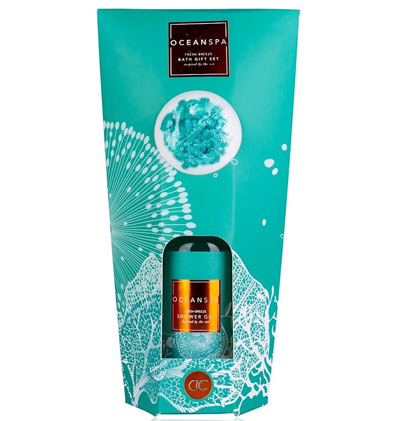 Set de bain OCEAN SPA, gel de douche 100 ml, pétillant 30 g
