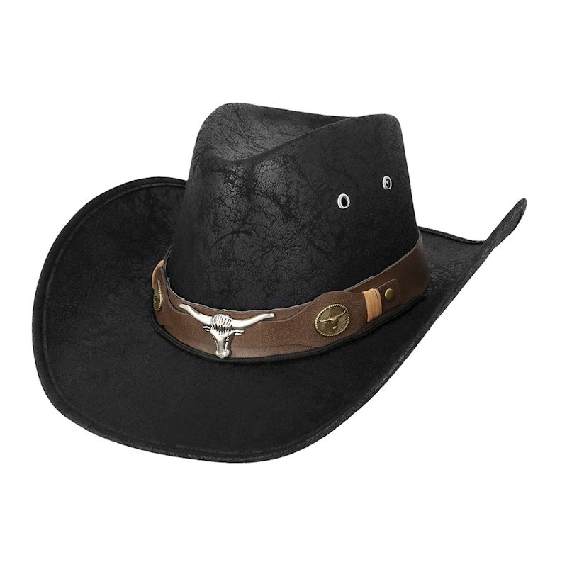 Chapeau cowboy Wyatt deluxe 