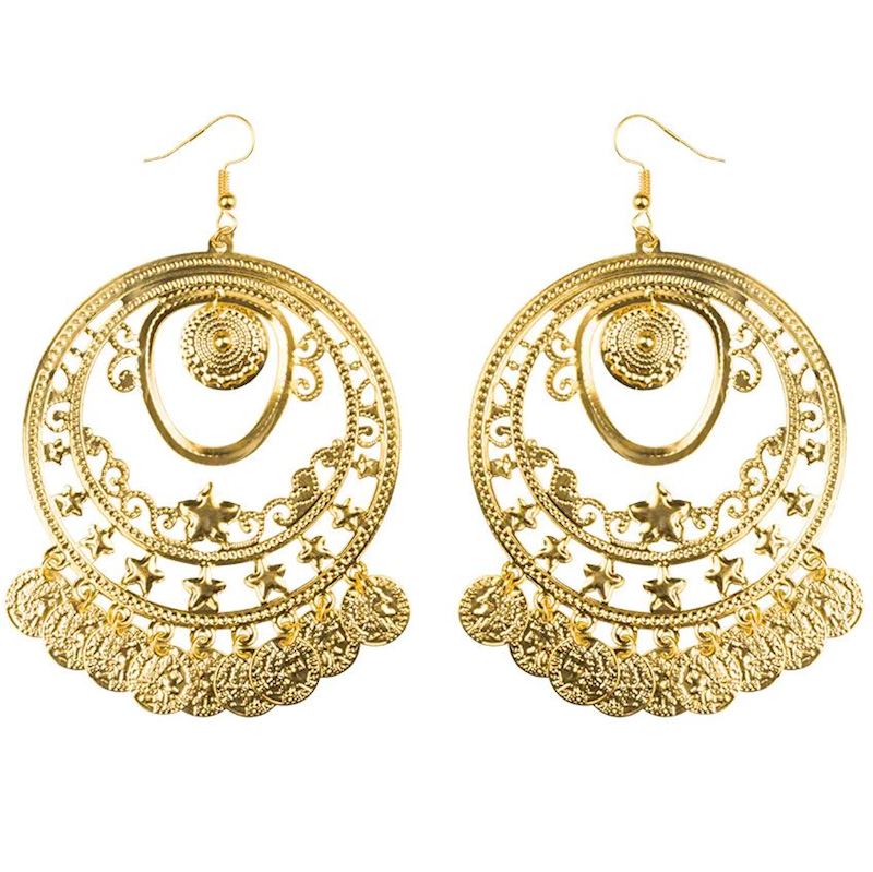 Paire pendants d'oreille Belly dance