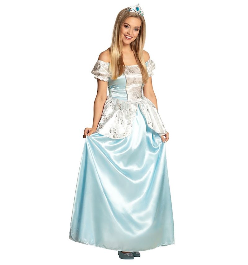 Kostüm Prinzessin Mirabel Gr. 36/38 Kleid & Krone
