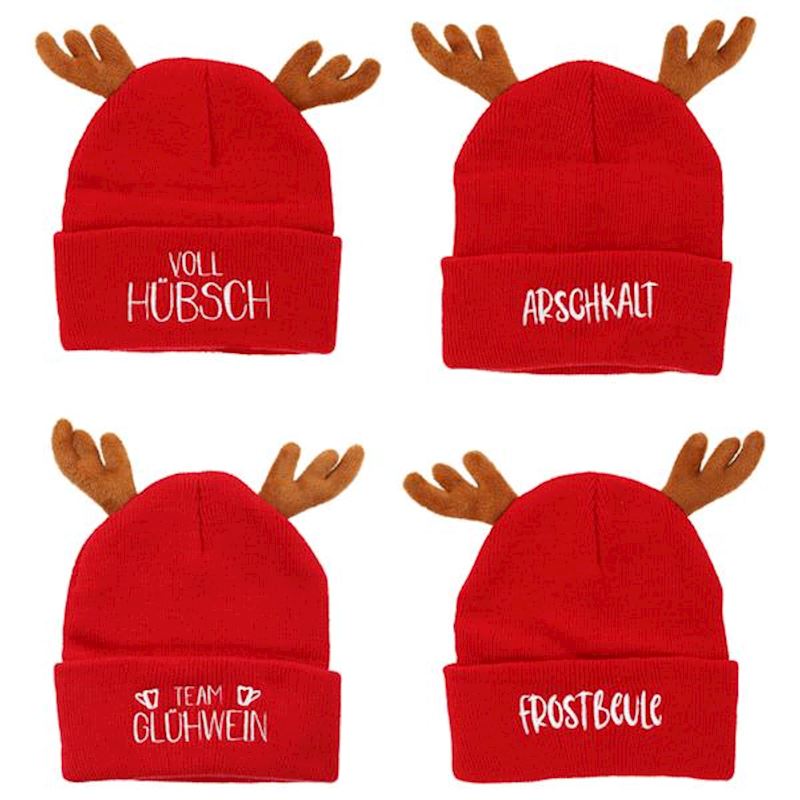 Bonnet de noël 4 ass. 