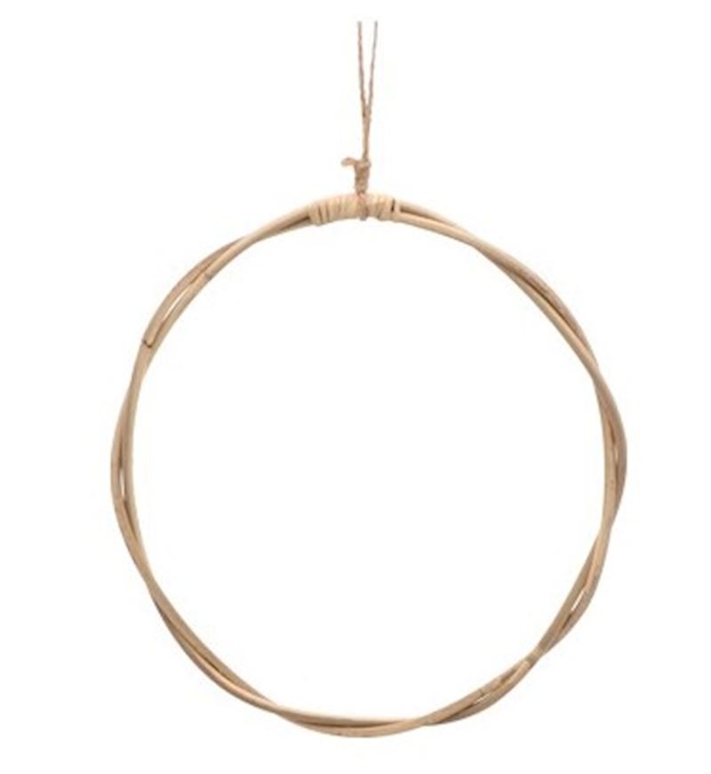 Anneaux rotin a susp. 