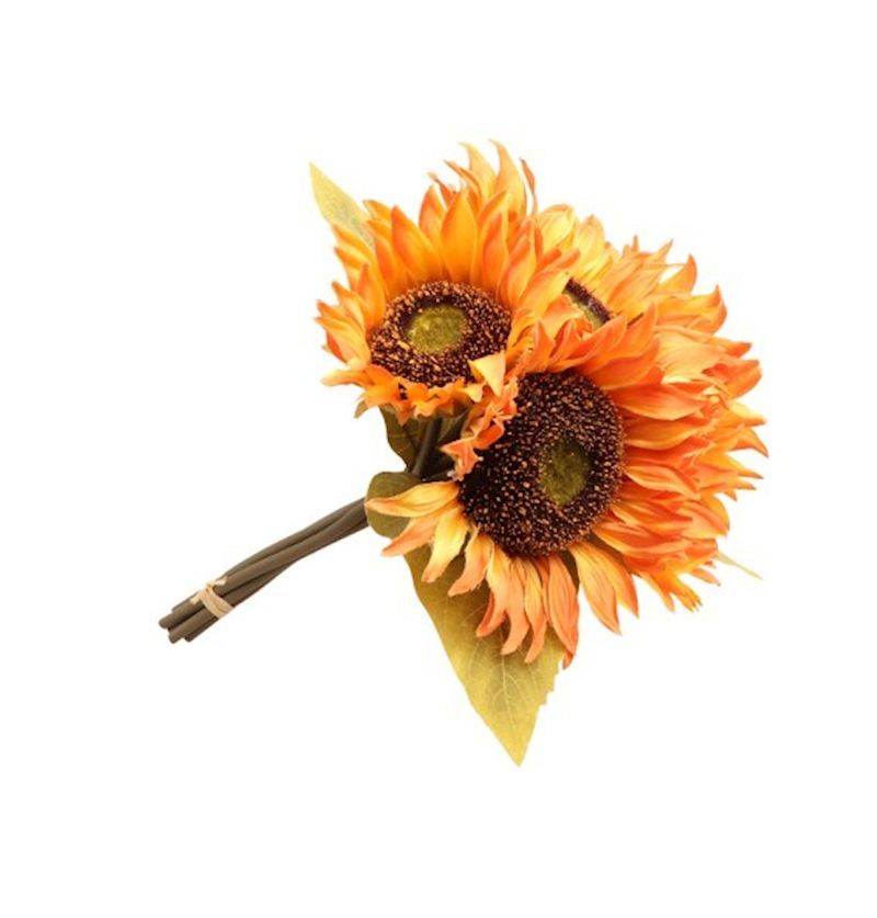 Sonnenblumen Blumenstrauss 21x25 cm