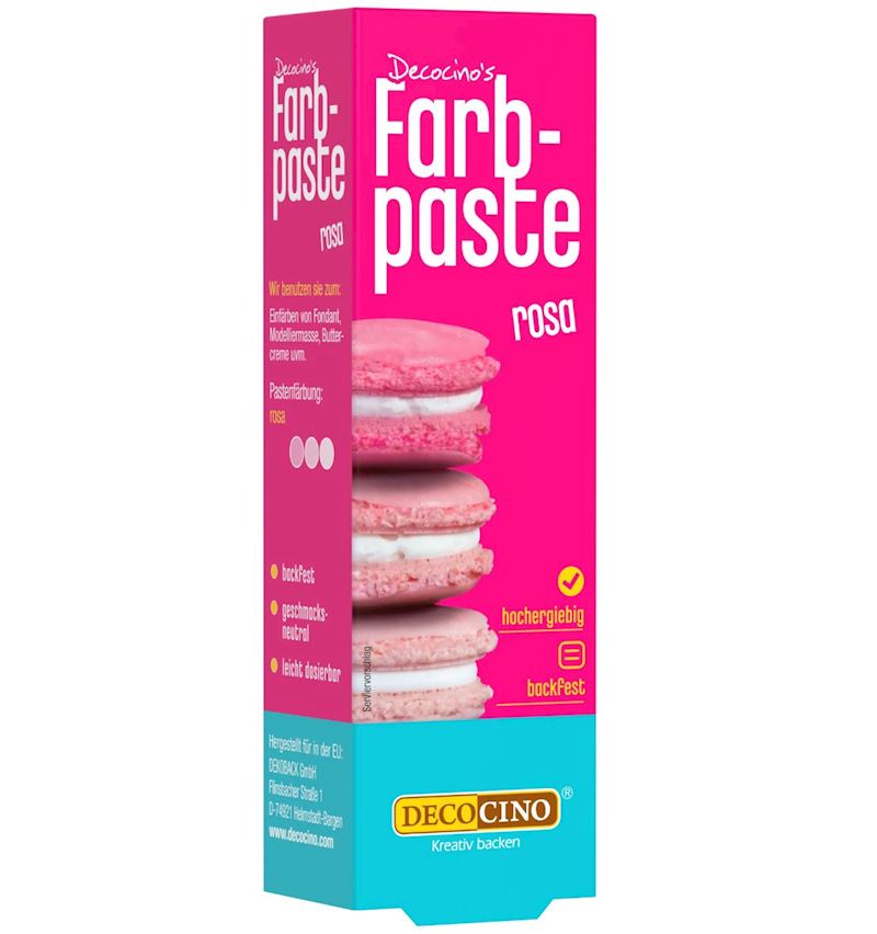 Colorant alimentaire rose-vif pâte 20 g