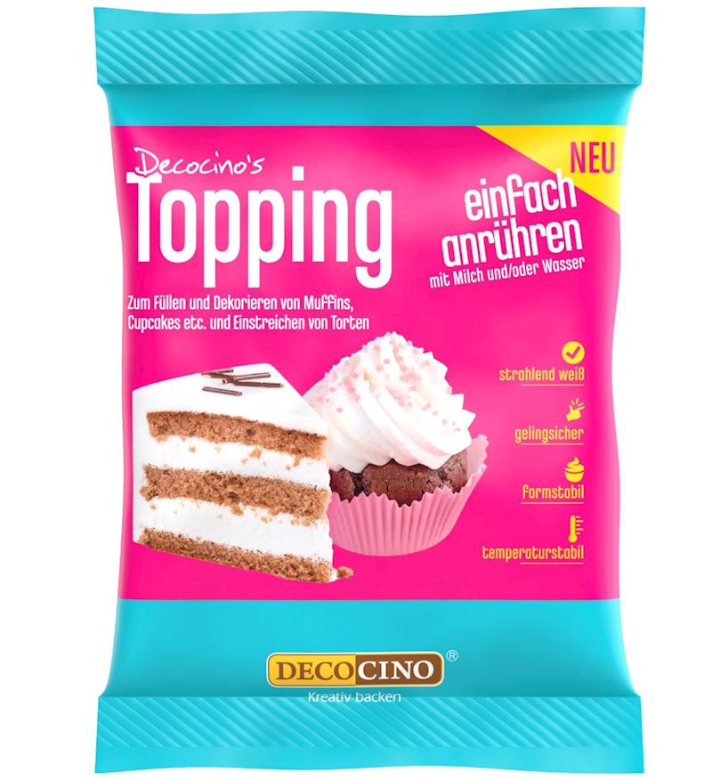 Topping weiss 125 g zum kalt Anrühren