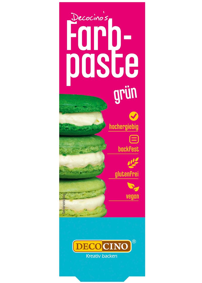 Lebensmittelfarbe grün Paste 25 g Farbepaste