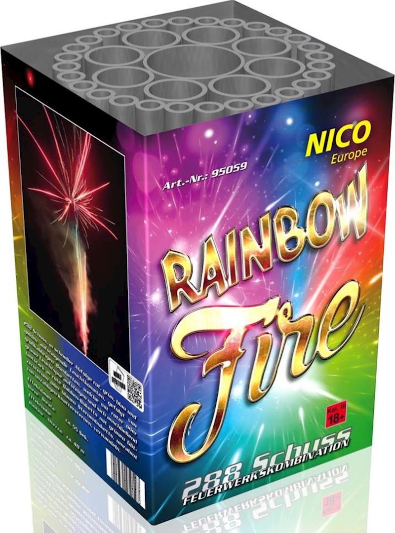 Rainbow Fire, Cat. F3 Hauteur env. 40 m / env. 55 s