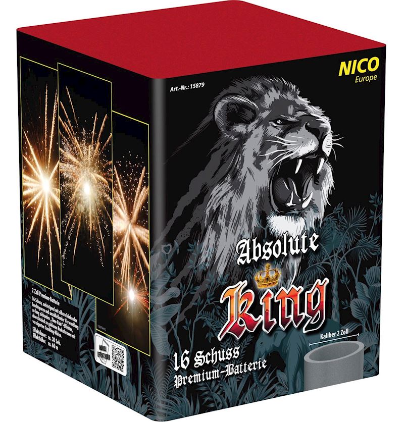 Batterie Absolute King Cat. F3 hauteur env. 60 m / env. 30 s