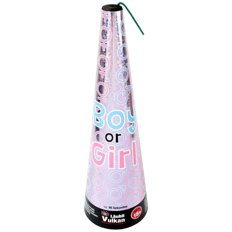Volcan Gender Reveal Boy or Girl (Girl) F3, 8 m, 90 s
