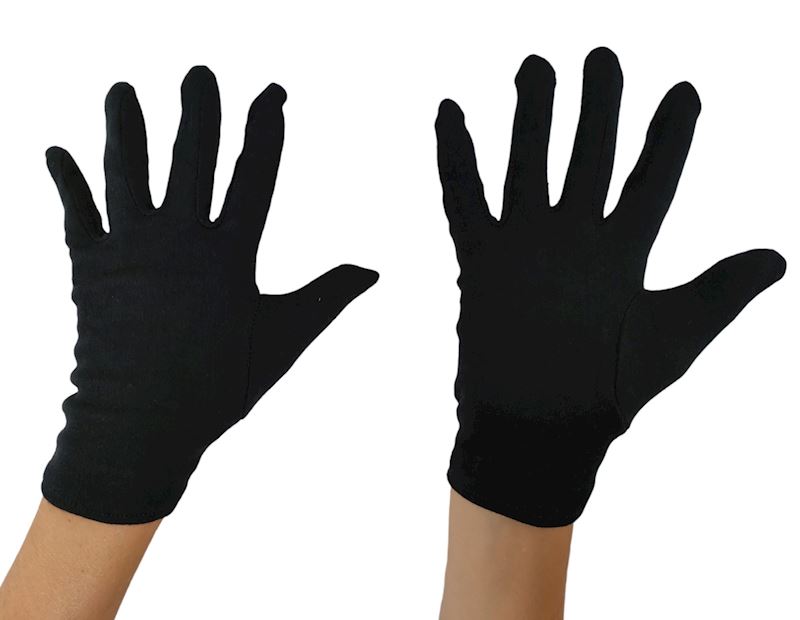 Handschuhe schwarz Grösse M