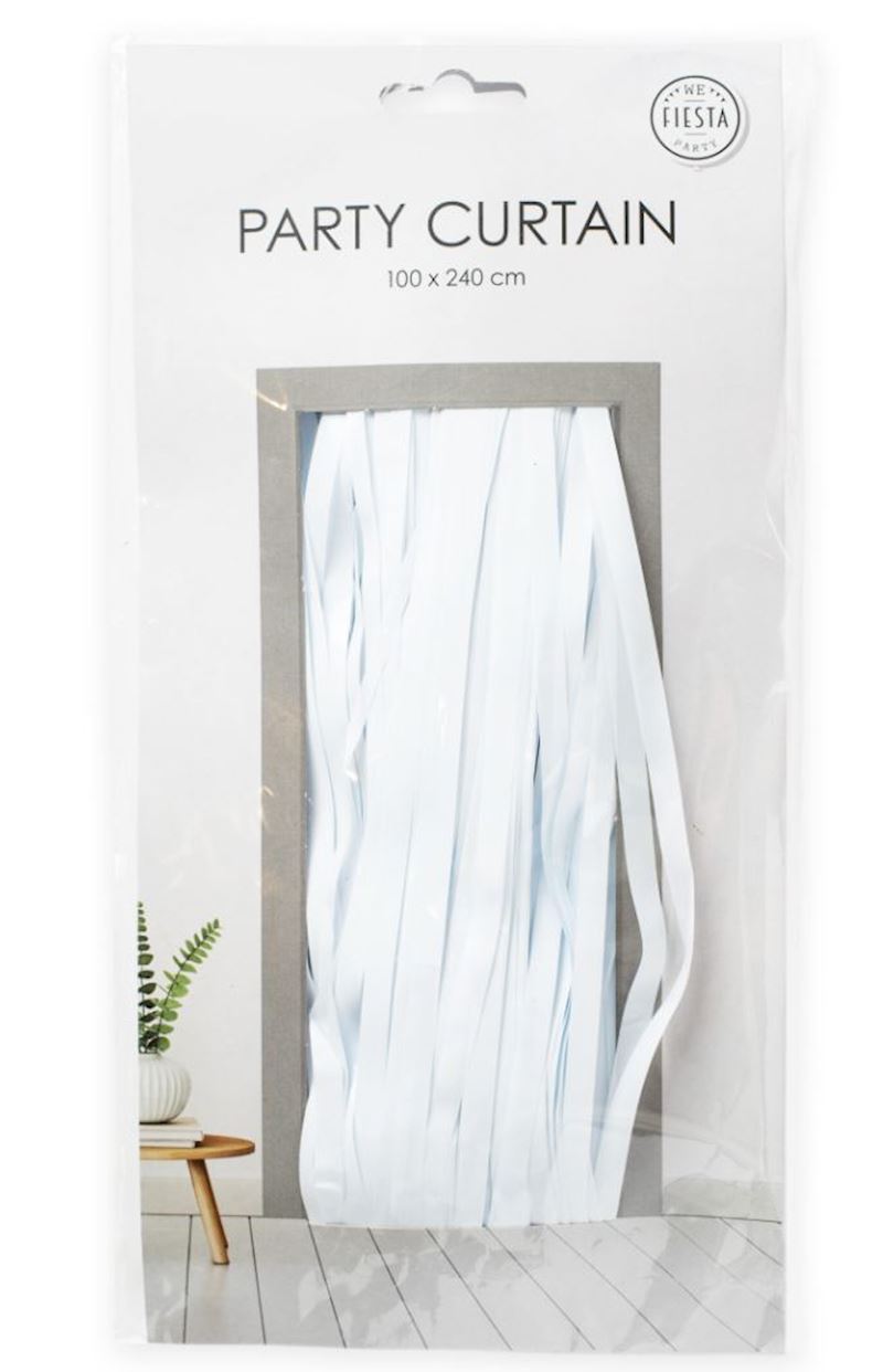 Türvorhang 100x240 cm weiss