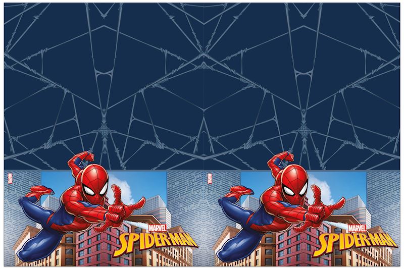 Tischdecke Spiderman 120x180 cm, Plastik