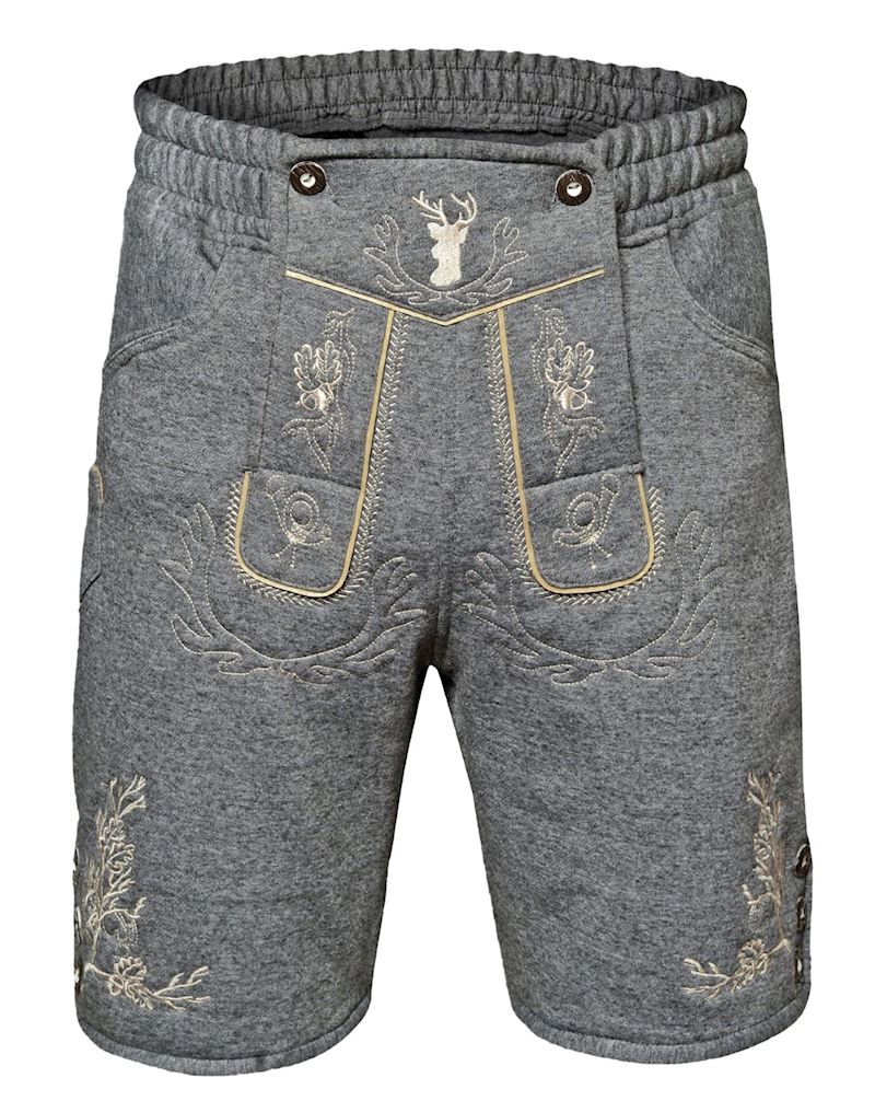 Pantalons Tyrolien taille 52 pour hommes, gris