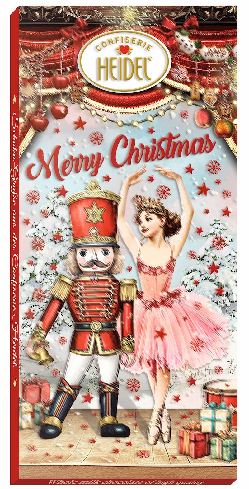 3D Schoko-Grüsse 100 g Weihnachtsmärchen