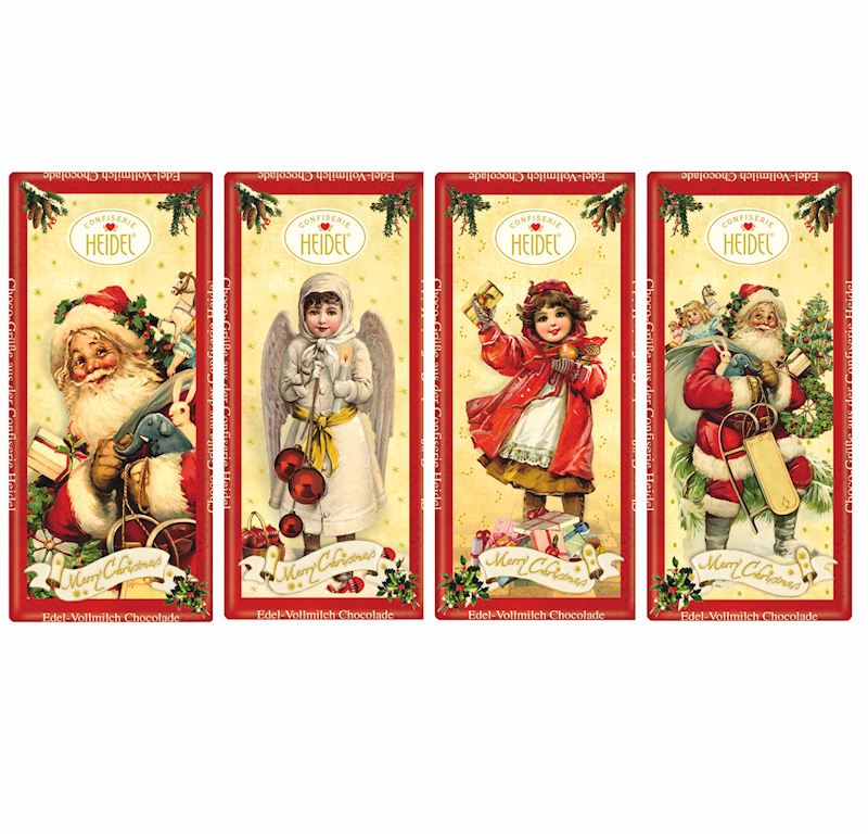 Schokoladentafel Weihnachts Grüsse Nostalgie, 30 g