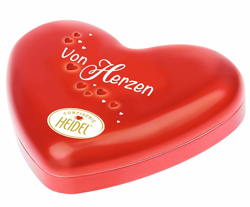 Herz gefüllt mit Schokopraline 108 g