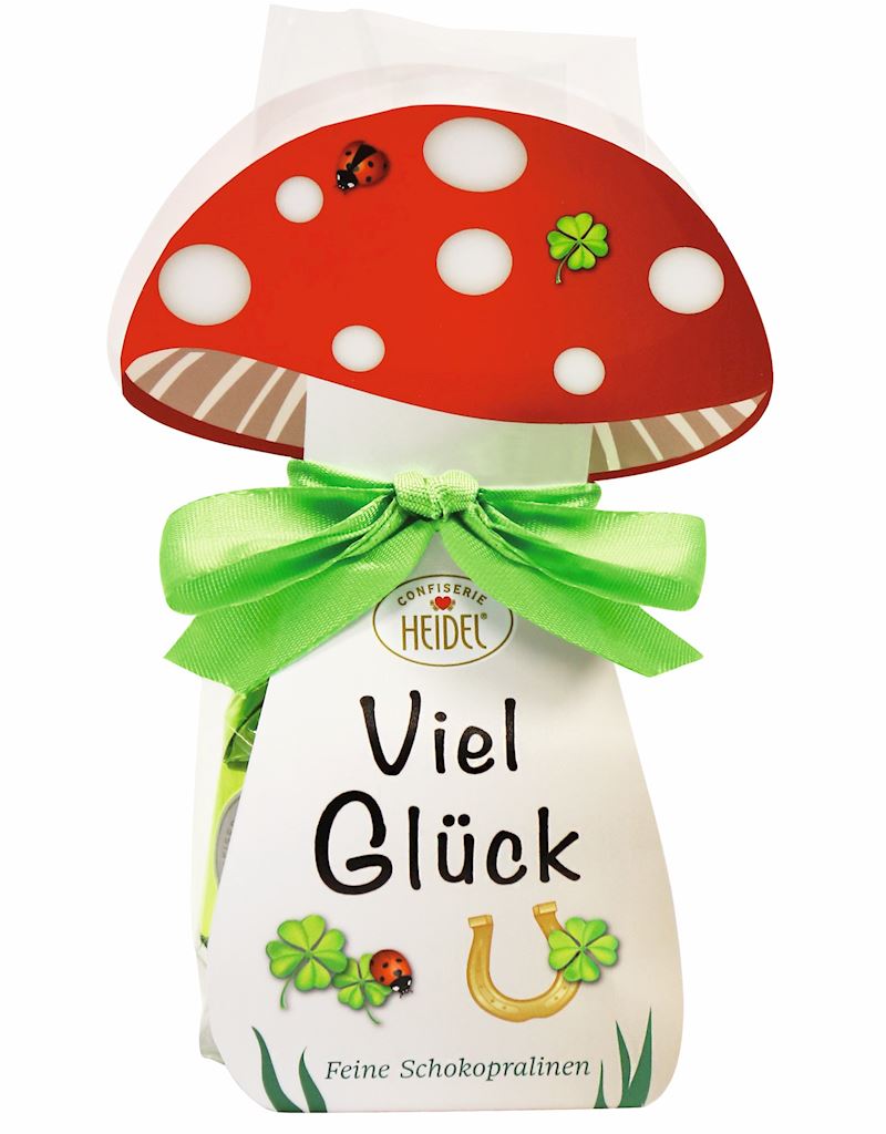 Glückspilz mit Schokopralinen 43 g