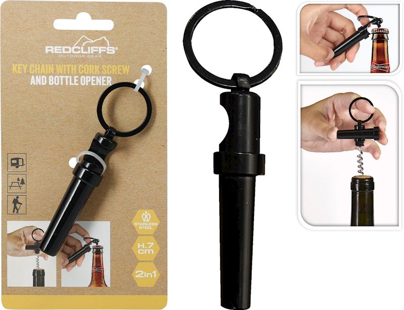 Bouchon et ouvre-bouteille 