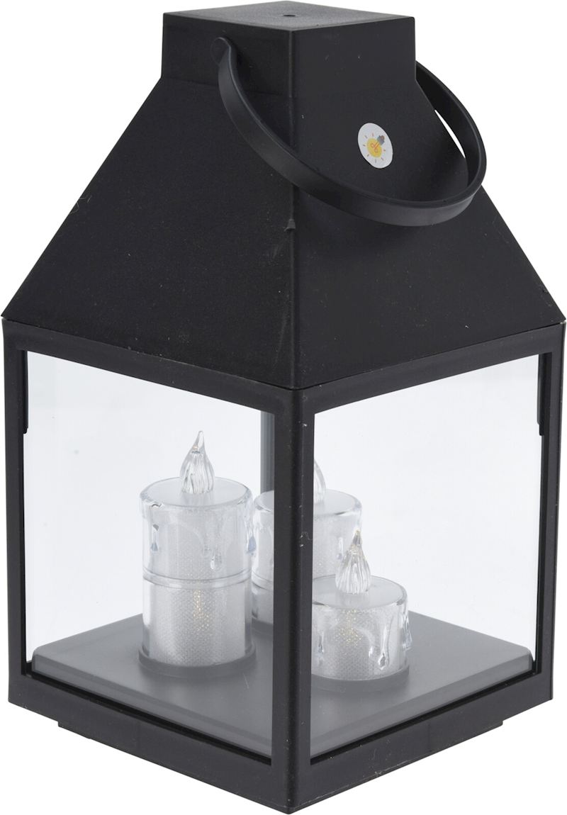 Lanterne avec bougies LED 