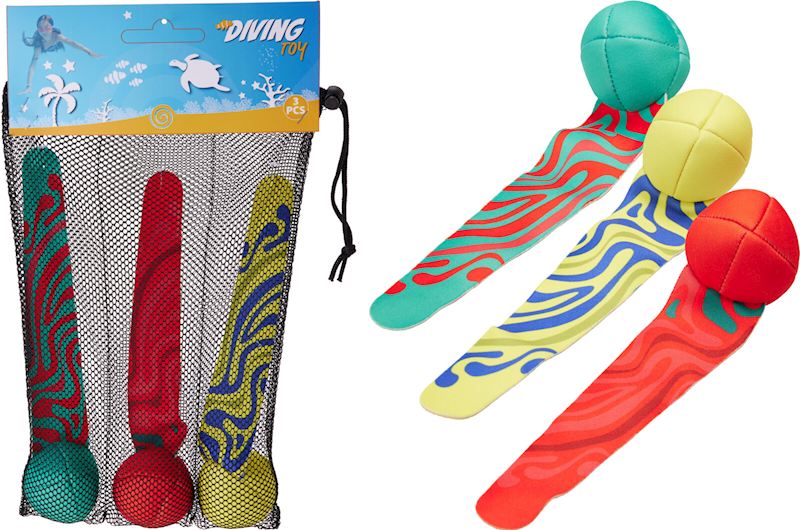Jouets de plongée set de 3 27 cm