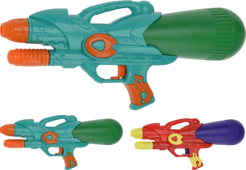 Fusil à eau avec  2 couleurs ass. 41cm