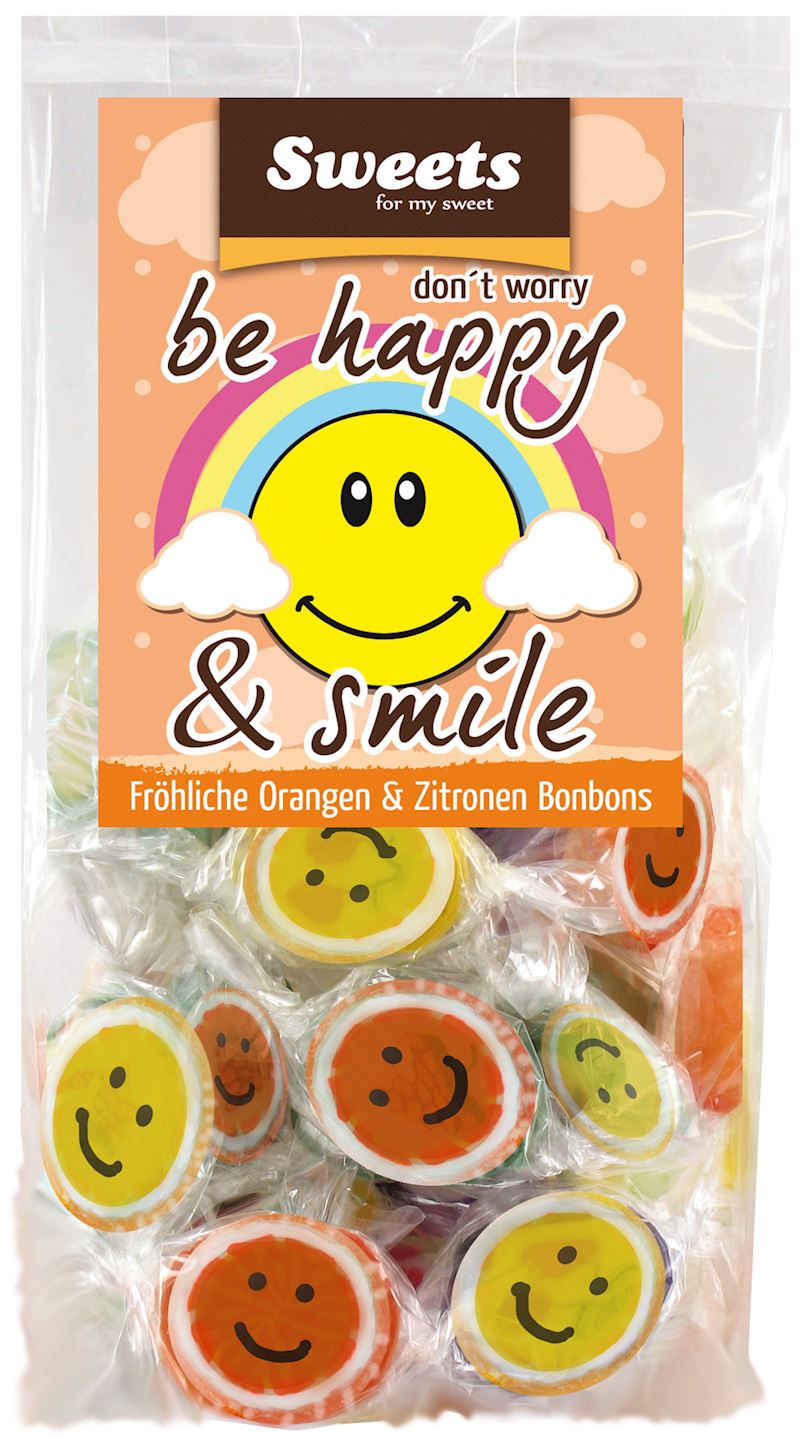 Rocks Bonbons Smiley 125 g im Beutel