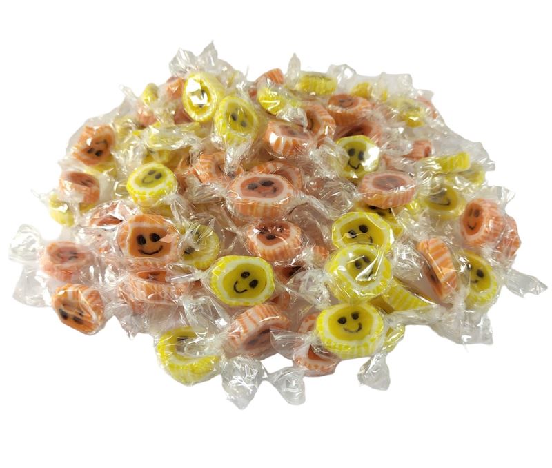 Rocks Bonbons Smiley 5 kg im Karton, Preis pro 1 kg