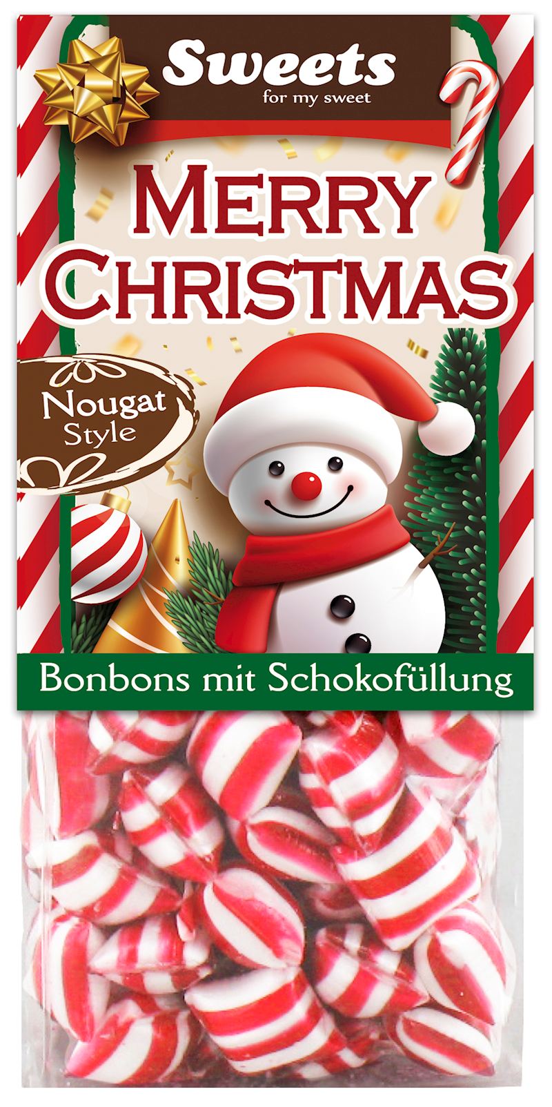 Merry Christmas Bonbons 100 g im Beutel