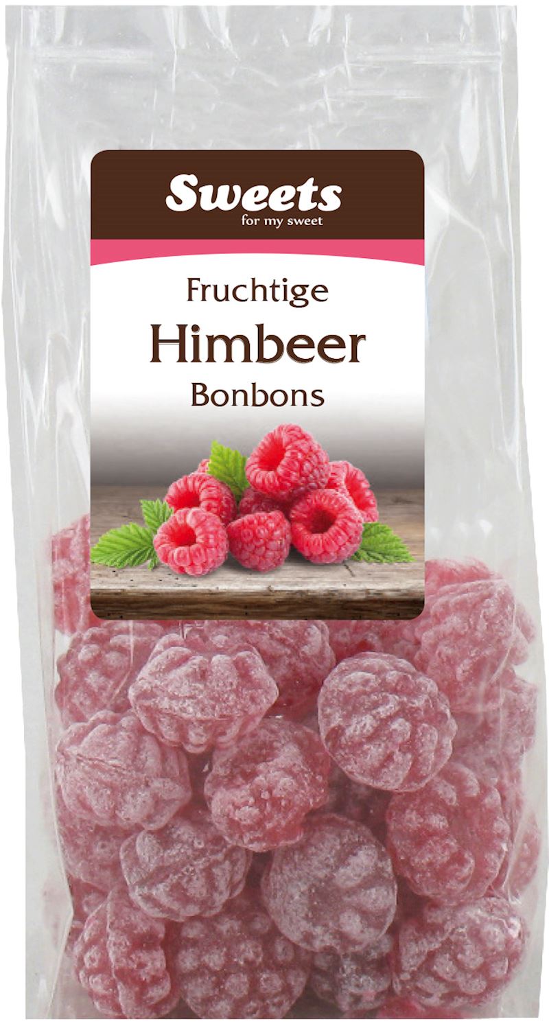 Himbeer Bonbons 125 g im Beutel