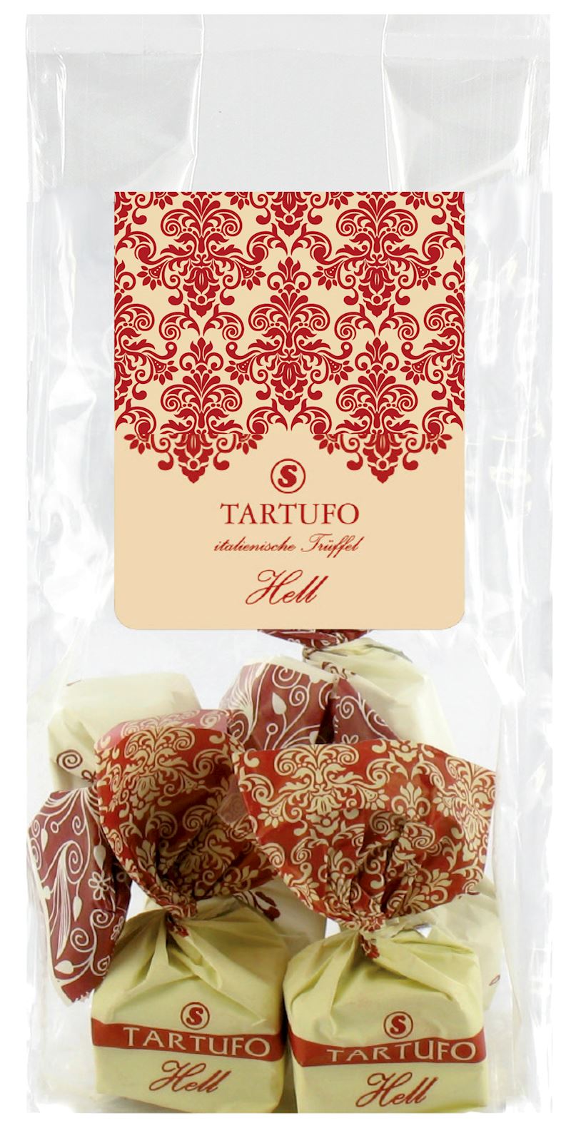 Italienischer Tartufo im Beutel, hell, 120 g