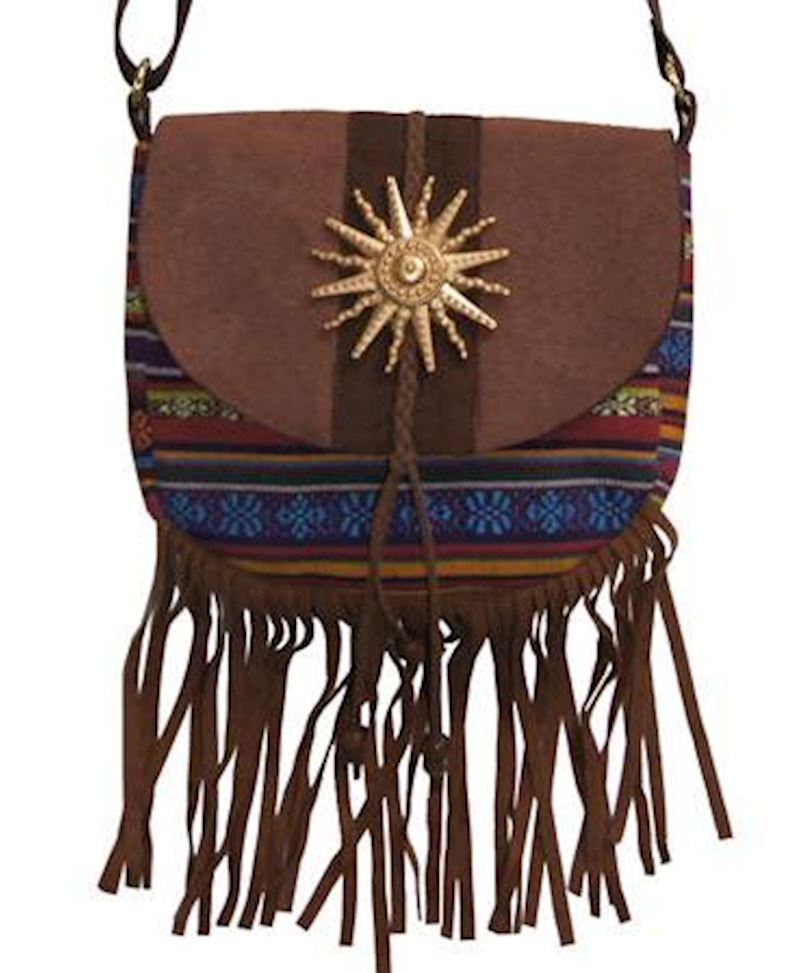 Umhängetasche Hippie 20cm