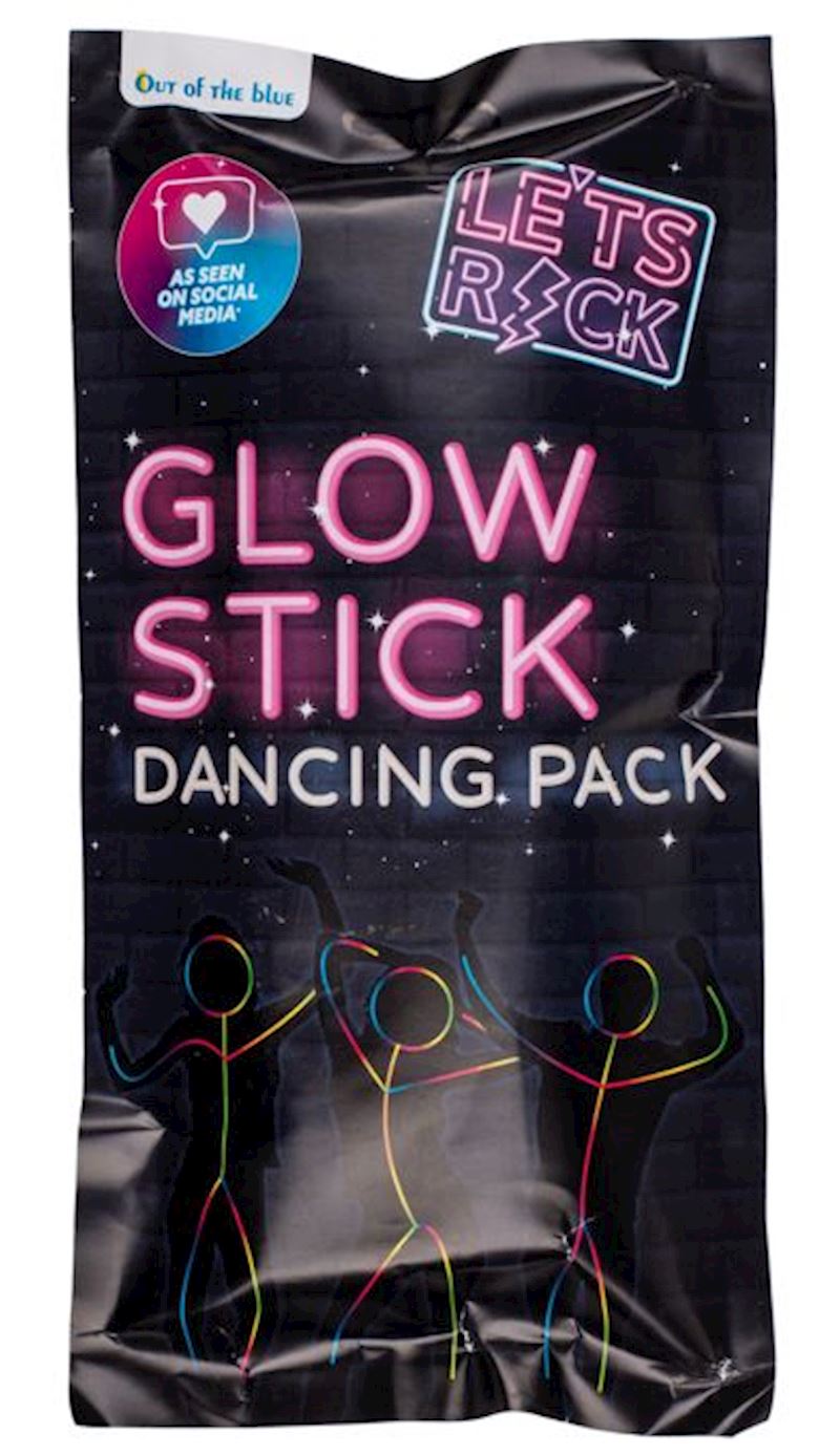 Bâton lumineux dancing set 47 pcs. set dans le sachet