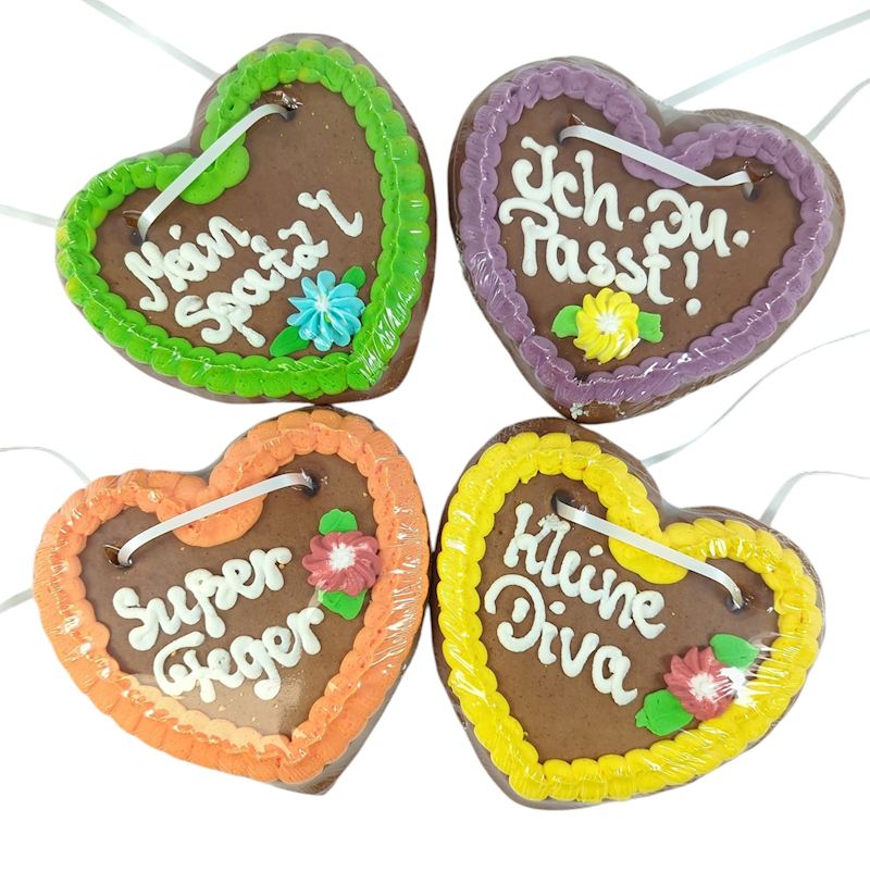 Pain d'épice coeur 90gr 